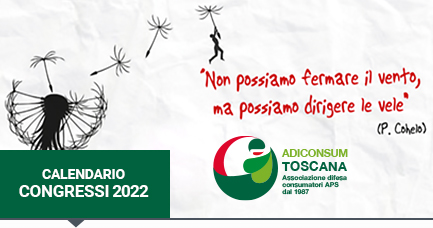 Calendario 2022 Congressi Adiconsum Toscana APS